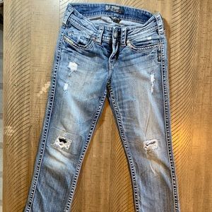 Silver Jeans Co. Tuesday capris sz 25 inseam 22